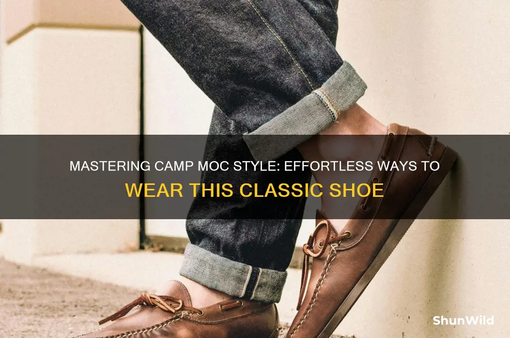 how to wear camp moc