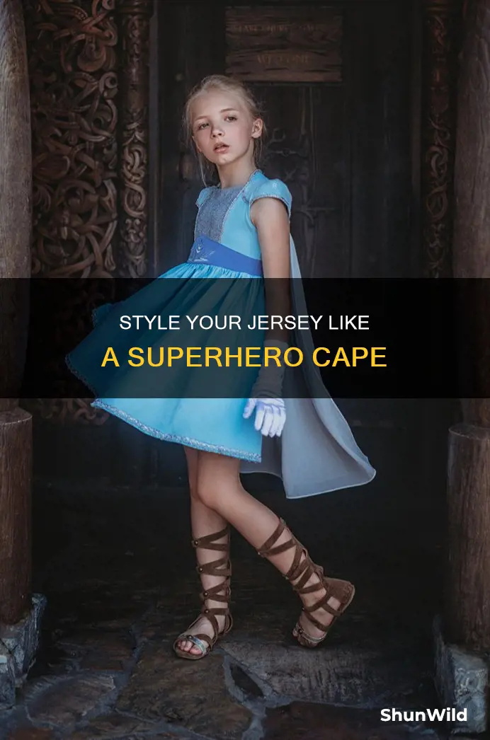 how to wear your basketball jersey like a cape