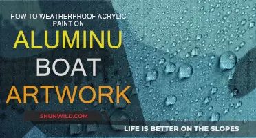 Weatherproofing Aluminum Boat Artwork: Acrylic Paint Protection Techniques