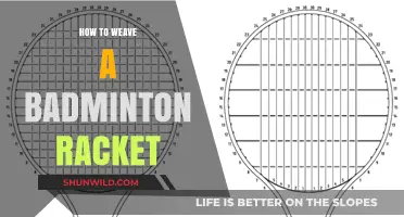 Weaving Badminton Rackets: A Step-by-Step Guide