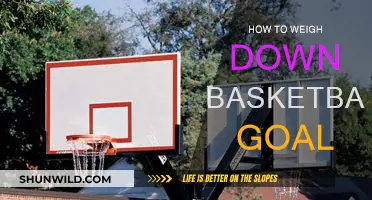 Securing Your Basketball Goal: Weighing Down Techniques