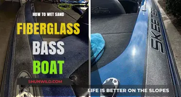 Mastering the Art of Wet Sanding Fiberglass Bass Boats