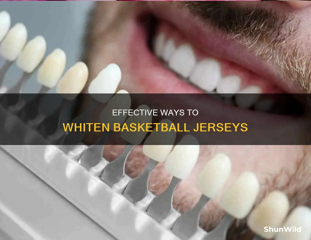 how to whiten basketball jerseys