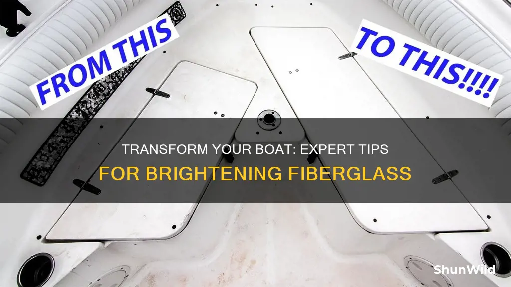 how to whiten fiberglass boat