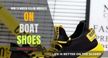 Whitening Boat Shoes: Reviving Yellowing Midsoles