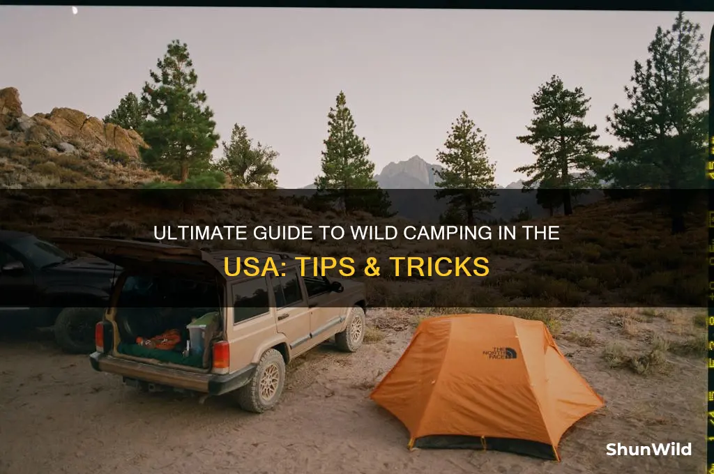 how to wild camp usa