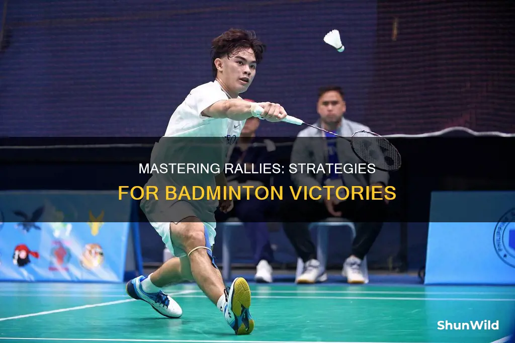 how to win a badminton rally