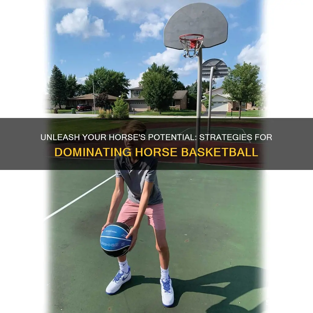 how to win at horse basketball