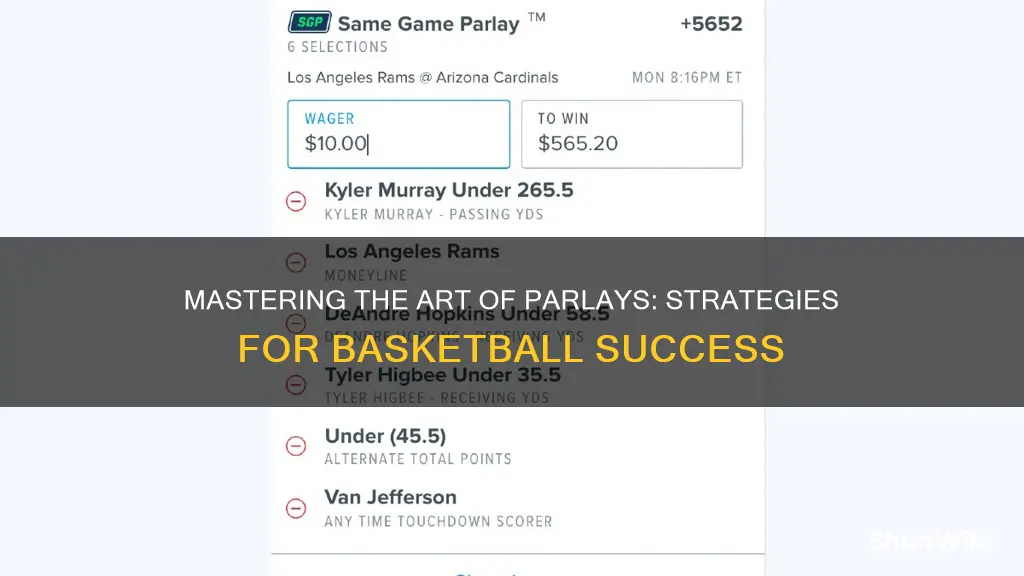 how to win basketball parlays