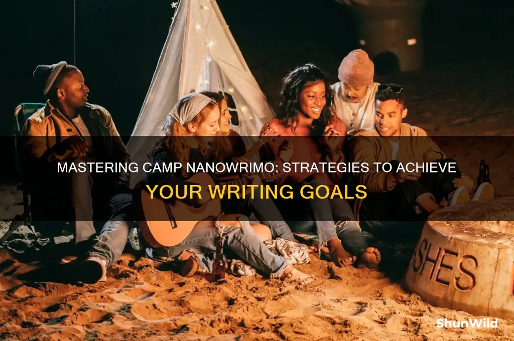how to win camp nanowrimo