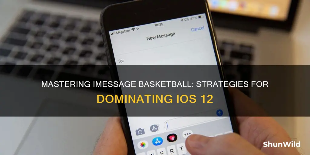 how to win everytime in imessage basketball ios 12