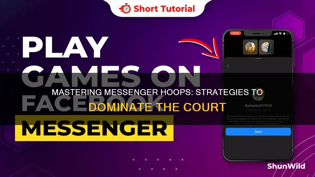 how to win fb messenger basketball