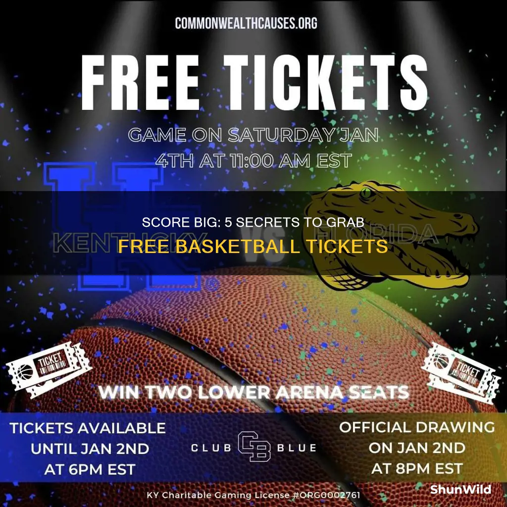 how to win free basketball tickets