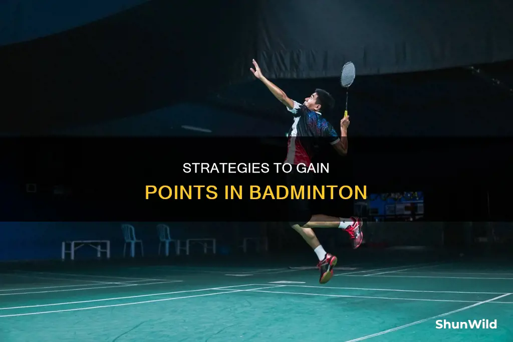 how to win points in badminton