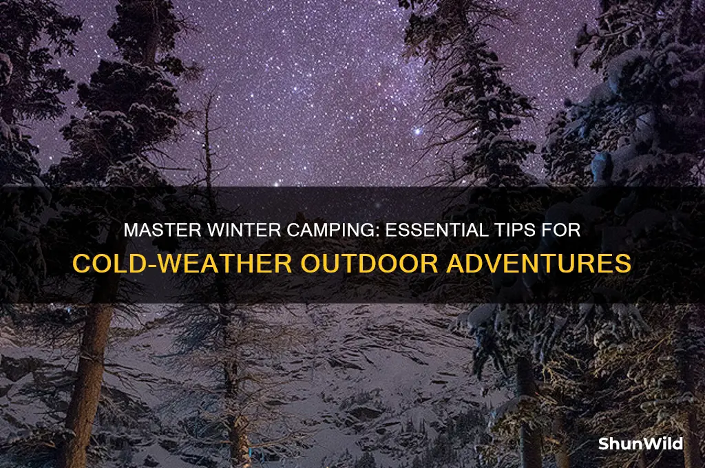 how to winter camp
