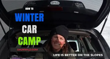 Winter Car Camping: Essential Tips for Staying Warm and Safe