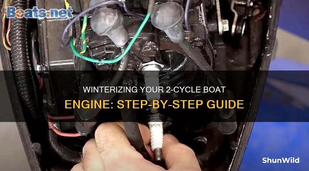 how to winterize a 2 cycle boat engine