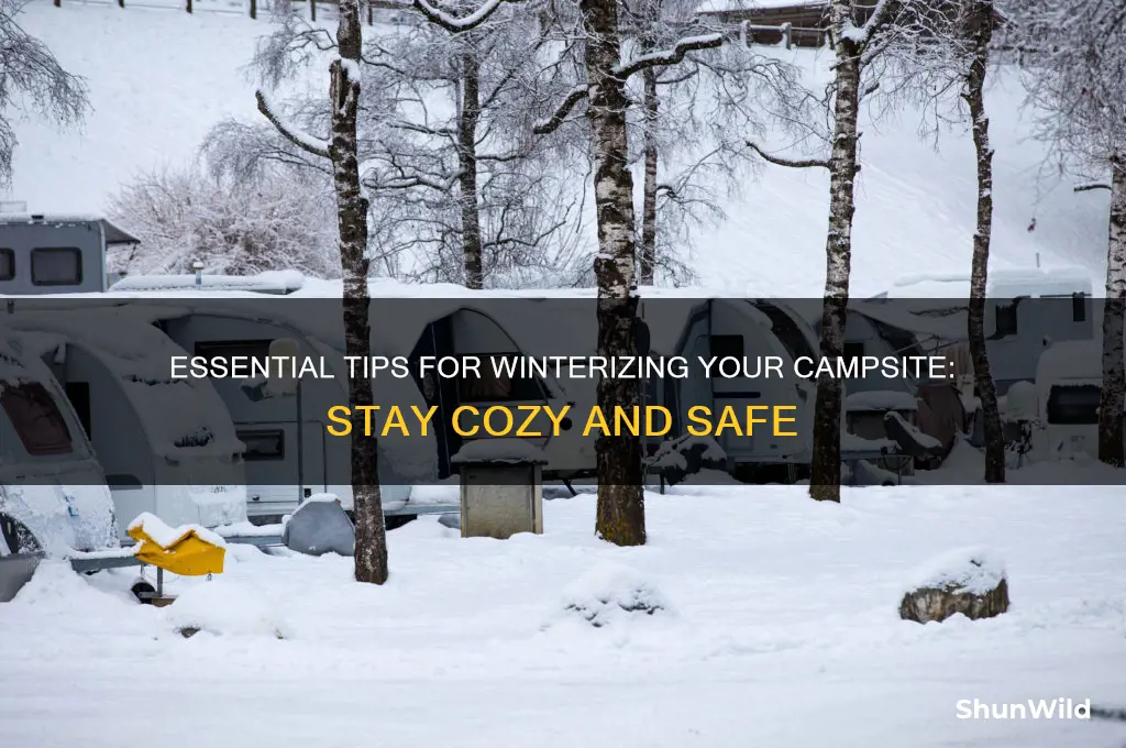 how to winterize a camp