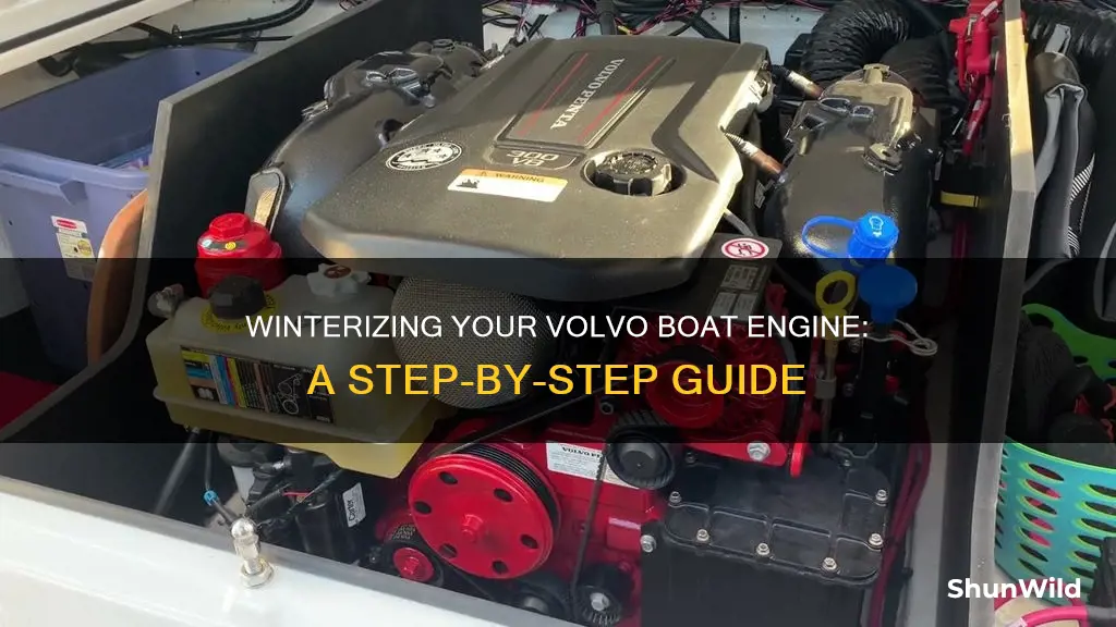 how to winterize a volvo boat engine