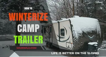 Essential Steps to Winterize Your Camp Trailer for Cold Weather
