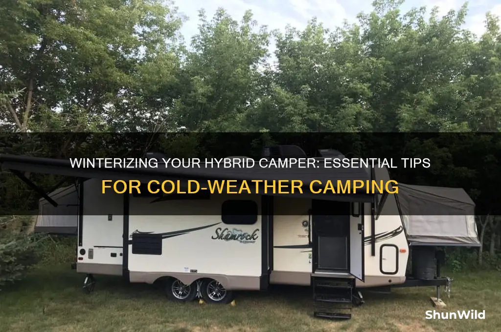 how to winterize hybrid camper