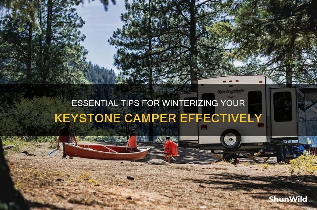 how to winterize keystone camper