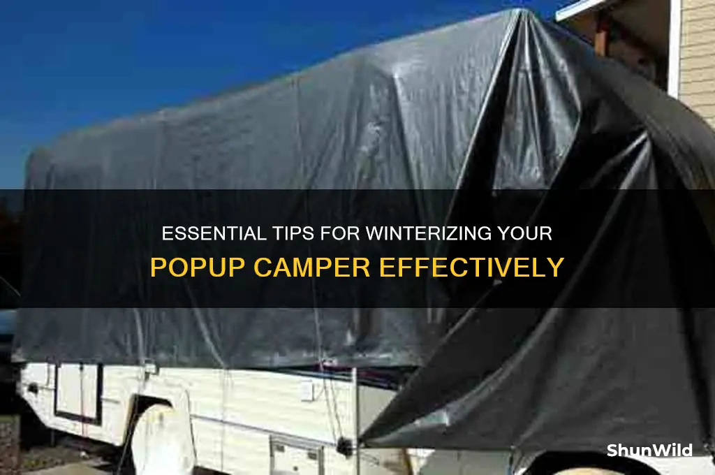 how to winterize popup camper