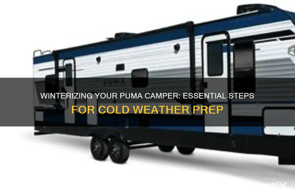how to winterize puma camper