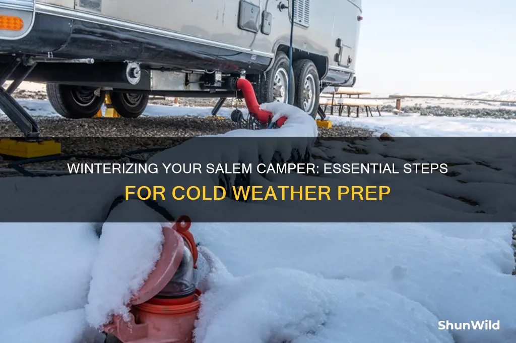 how to winterize salem camper
