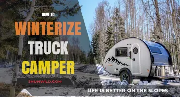 Essential Winterizing Tips for Your Truck Camper Survival Guide