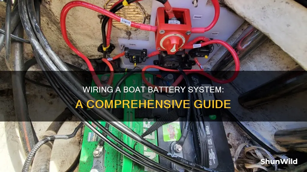 how to wire a boat battery system