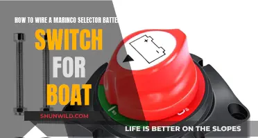 Wiring a Marinco Selector Battery Switch for Your Boat