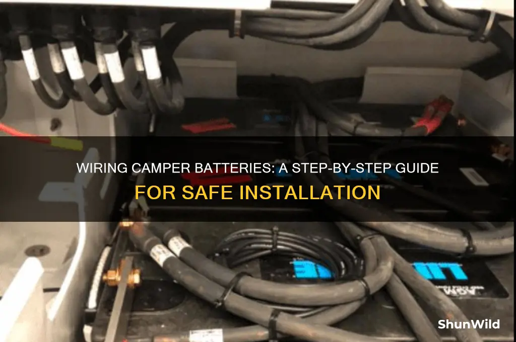 how to wire camper batteries