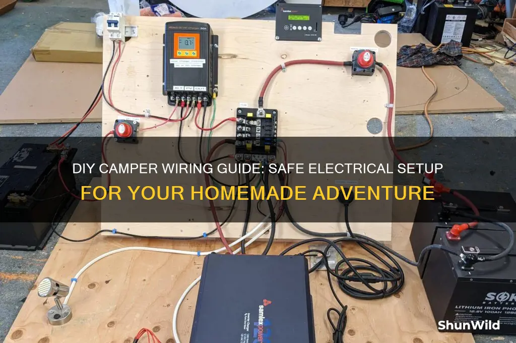 how to wire homemade camper