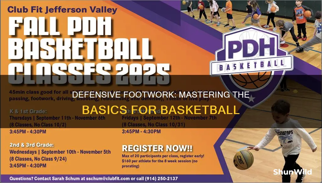 how to wok on my defensive footwork for basketball