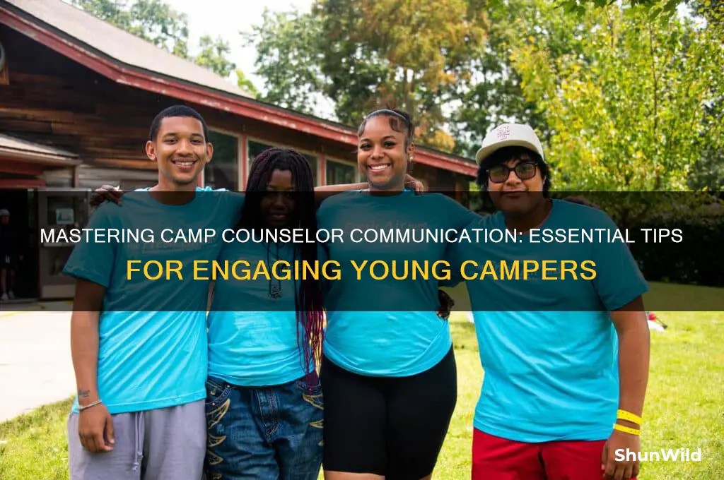 how to word camp counselor