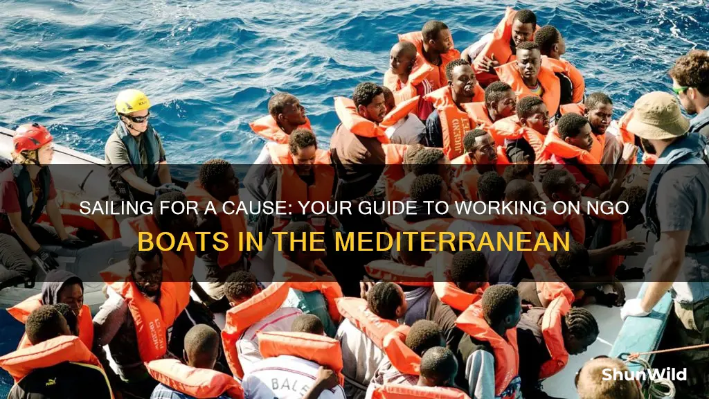 how to work for a ngo boat in mediterranean