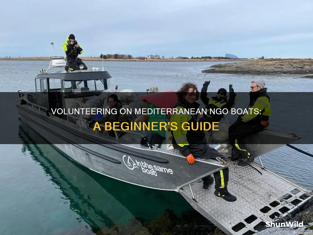how to work for a ngo boat in mediterranean