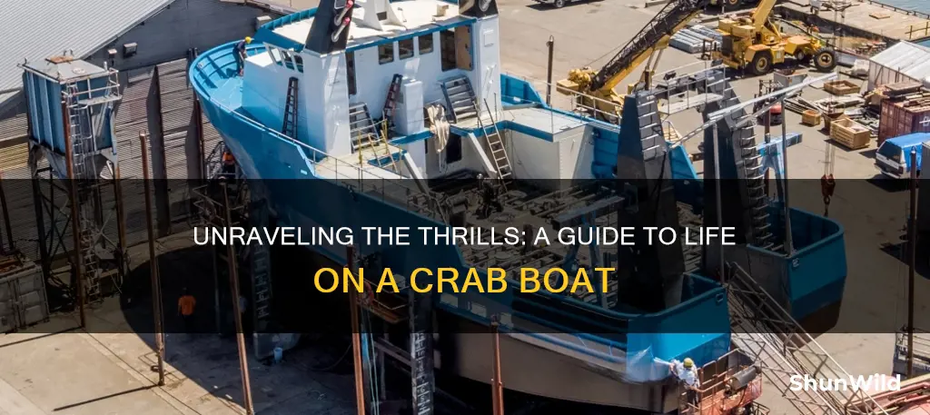 how to work on a crab boat