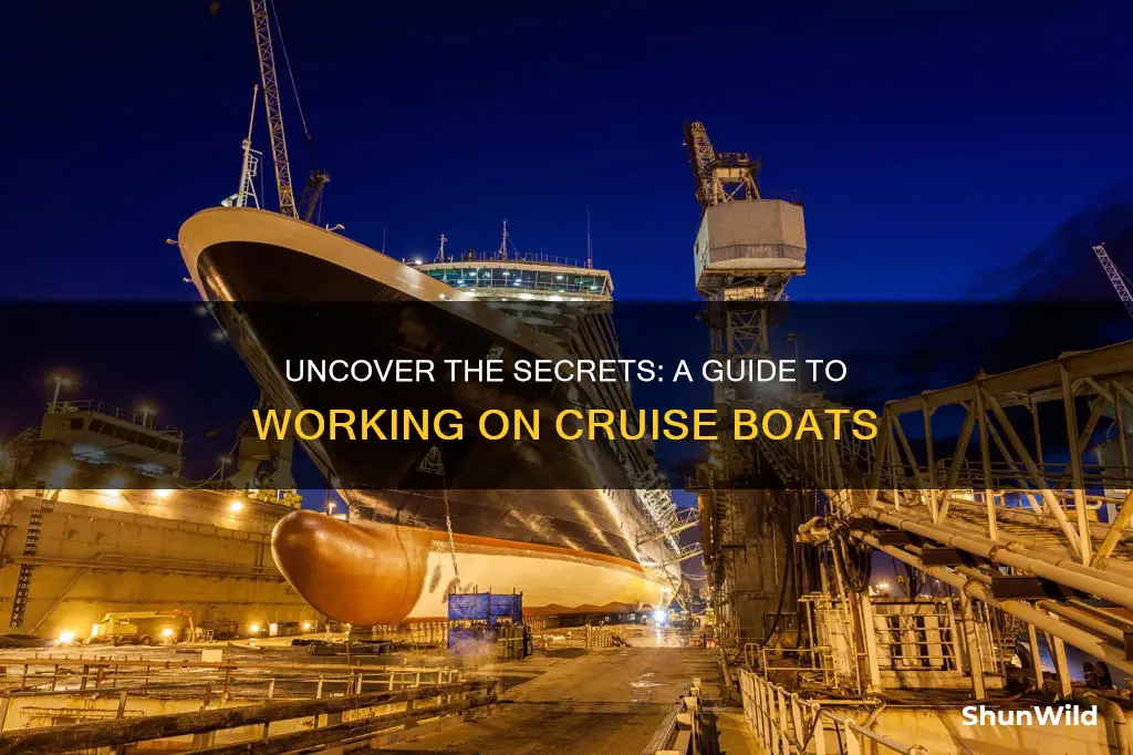 how to work on a cruise boat