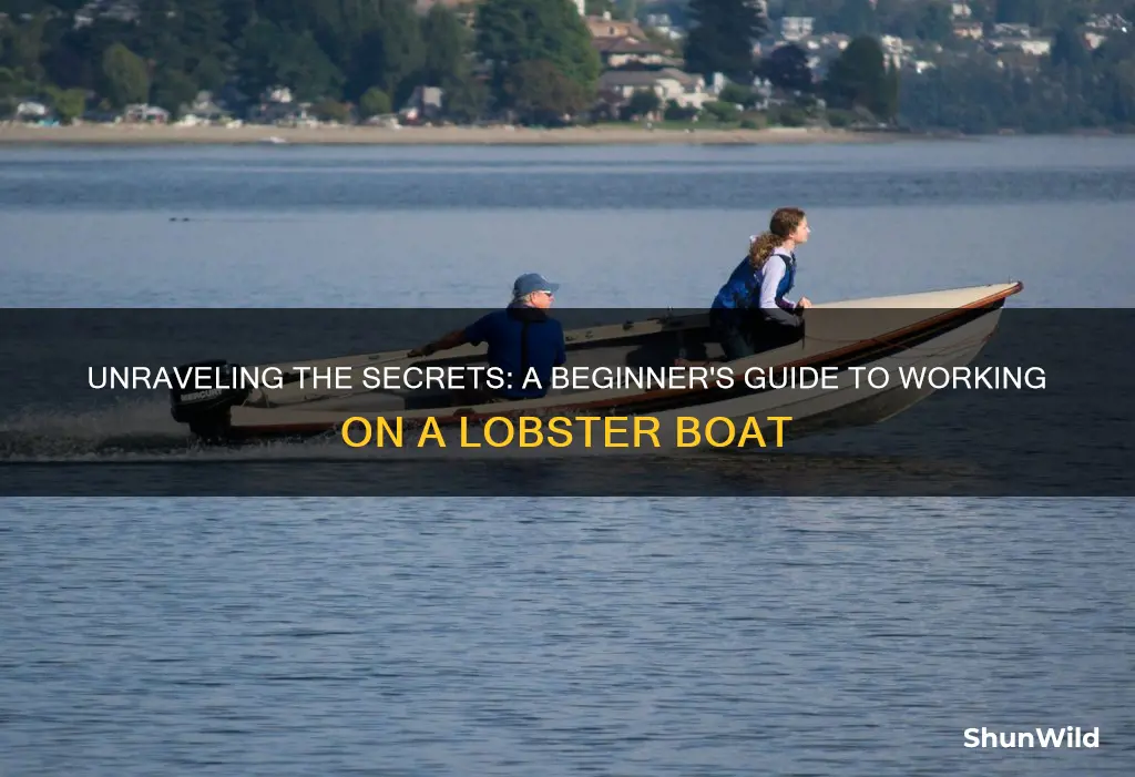 how to work on a lobster boat