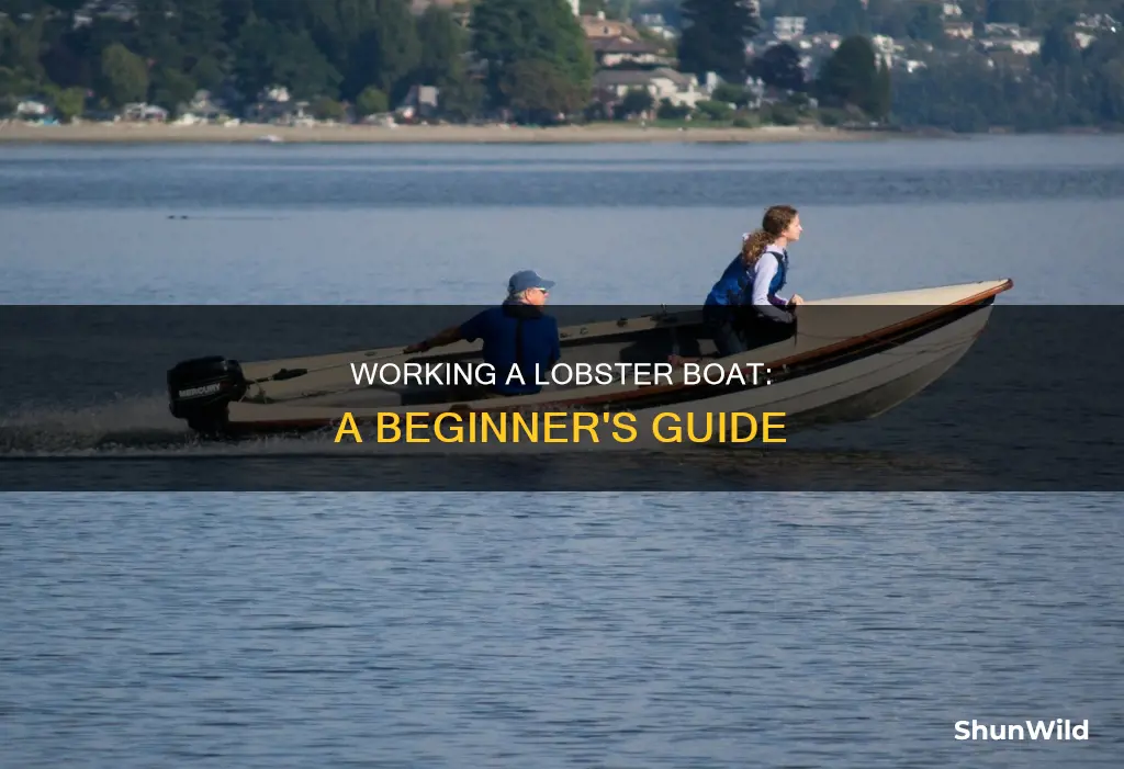how to work on a lobster boat
