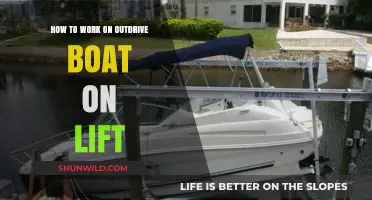 Mastering Outdrive Maintenance: Tips for Boat Lift Work