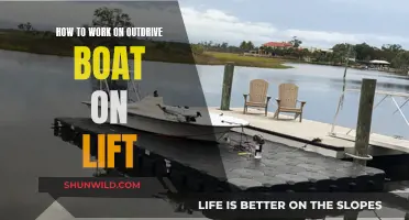 Boat Maintenance: Working on an Outdrive Boat Lift