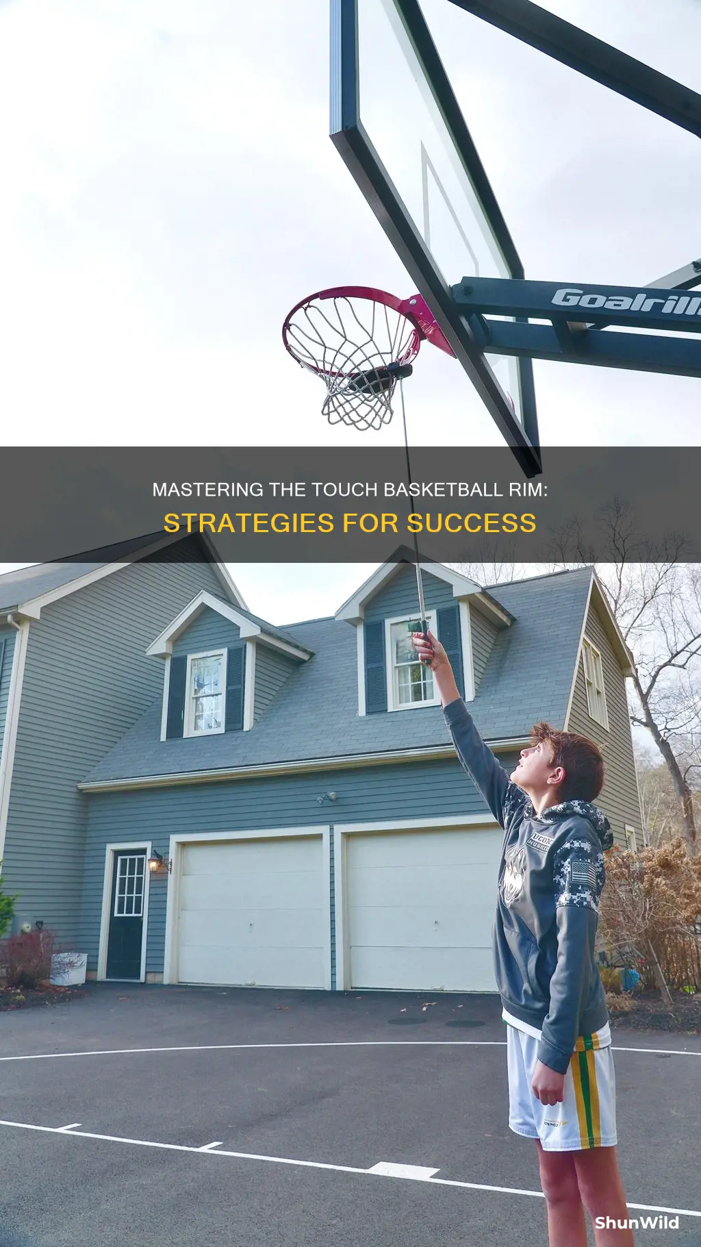 how to work on touch basketball rim