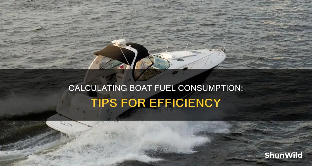 how to work out boat fuel consumption