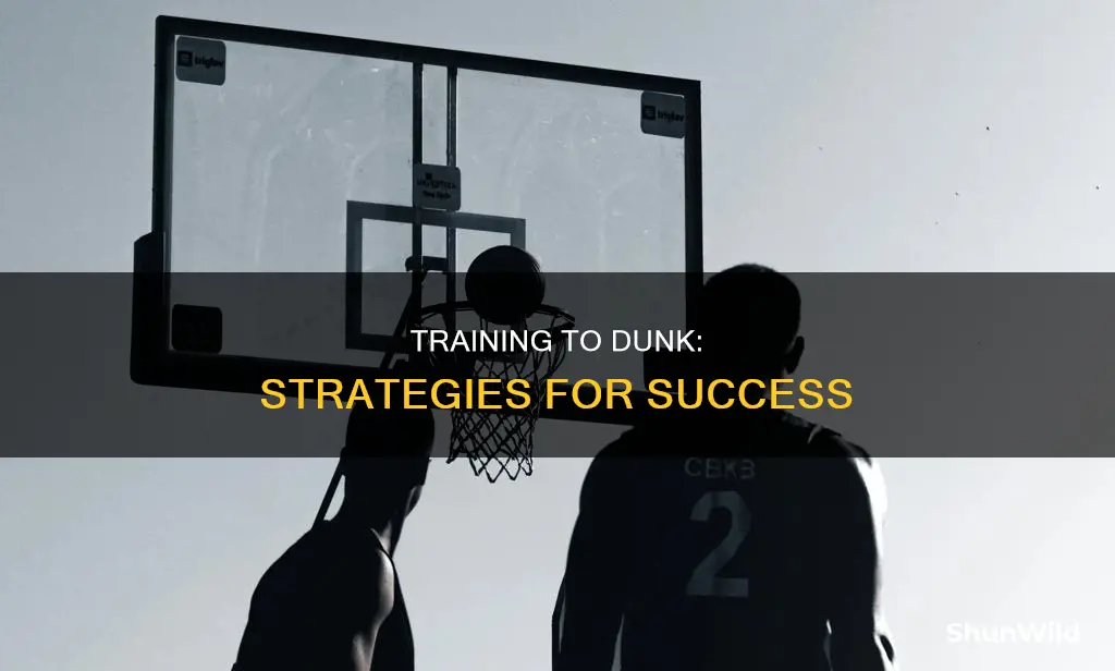 how to work up to dunking a basketball