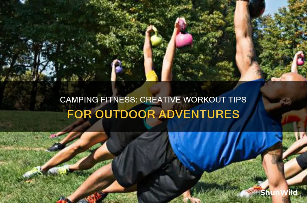 how to workout while camping