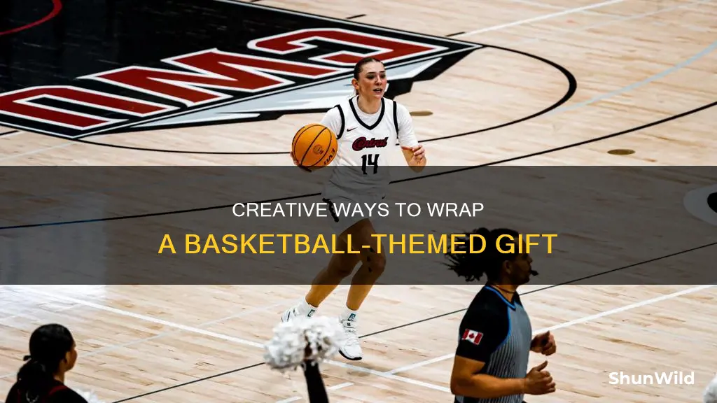 how to wrap a basketball gif