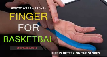 Heal and Secure: Wrapping a Broken Finger for Basketball